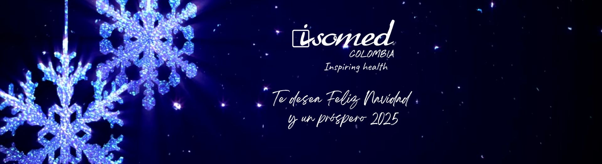 Isomed Pharma te desea feliz navidad y un próspero 2025